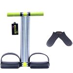unitrim Double Spring Tummy Trimmer For Male Best Ab Exerciser – No. 1 Rated Fitness Equipment for Home – Lifetime Service Warranty With Socks Free (14 Inch Spring)