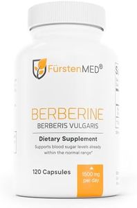 FürstenMED® Berberine Capsules - High dose with 1500 mg Berberine (Extract) per Daily dose - Vegan - Without additives