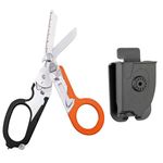 Elegital Emergency Response Shears, Stainless Steel Foldable Scissors Pliers, Outdoor Camping Rescue Scissors Tools