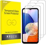 JETech Screen Protector for Samsung Galaxy A14 4G / 5G 6.6-Inch, 9H Tempered Glass Film, Anti-Scratch, HD Clear, 3-Pack