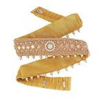 Vama Fashions Embroidery Cloth Kamarband waist Belt stretchable Belly Belt traditional vaddanam for women