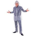 Bristol Novelty AC570 Bubble Wrap Costume, Unisex-Adult, Medium