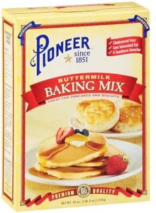 Pioneer Biscuit and Baking Mix 40oz Box (Pack of 4) Choose Flavor Below (Original)