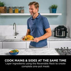 Ninja Foodi 9-in-1 Multi Cooker, 6L – Pressure & Air Fryer