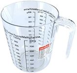 Zenker 008811 Measuring Cup, Measuring Cup, Measuring Cup, Pastry, Scale, Plastic, Transparent, 17 x 15.5 x 11.7 cm