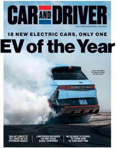 Car & Driver Magazine (September October 2024 Issue) EV of the Year - 18 New Electric Cars