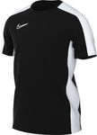 NIKE Men's M NK DF ACD23 TOP SS T-Shirt, Black/White/White, XXL