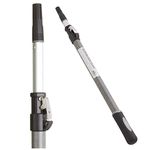 ProDec Advance 2' - 4' (0.6-1.2m) Super Lock Elite Heavy Duty Fibreglass & Aluminium Extension Pole for Paint Roller Frames,Gives Extended Reach Compatible with Screw & Push Fit Frames,2 feet - 4 feet