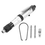 1/4" Air Straight Pneumatic Screwdriver,1000RPM Mini Handhold Pneumatic Screwdriver Kit,Industrial Screw Driver Tool