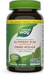 Nature's Way Slippery Elm Bark – Herbal Supplement to Soothe Inflammation of the Gastrointestinal (GI) Tract – Non-GMO, 180 Vegetarian Capsules, Value Size