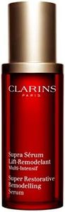 Clarins Super Restorative Remodelling Anti-Aging Serum For Mature Skin Weakened By Hormonal Changes | Replenishes, Illuminates and Helps Visibly Define Facial Contours