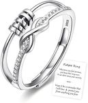 GUROTD Anxiety Rings for Women Girl