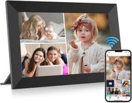 YOUYU Digital Photo Frame, 10.1 inch Frameo Digital Picture Frame WiFi, 1280 * 800 IPS LCD Touch Screen, Electronic Photo Frames with 32GB Storage, Auto Rotate, Share Photos and Videos Anywhere-Black