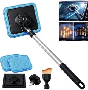 SALENT Extra-Long Dual Magnetic Car Windshield Window Cleaner Tool Kit