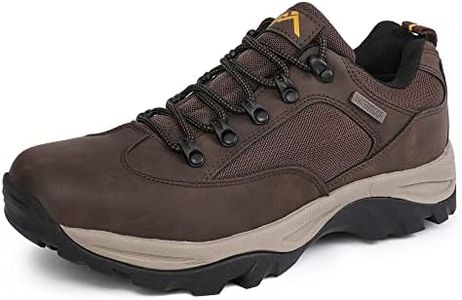 CC-Los Men's Hiking Shoes | Waterproof Work Shoes | Non-Slip & Comfortable Walking Size 7.5