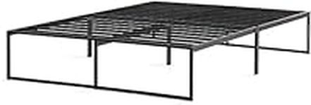 Linenspa Contemporary Platform Bed Frame, Black, Queen