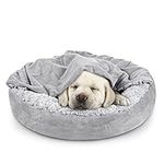 JOEJOY Small Dog Bed Cat Bed with H
