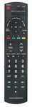 N2QAYB000321 Replaced Remote fit for Panasonic TV TC-L32C12K TC-L32G1 TC-L32S1 TC-L32X1 TC-L37G1 TC-L37S1 TC-L37X1 TC-L42U12 TC-P42C1 TC-P42PX14 TC-P42S1 TC-P42U1 TC-P42X1 TC-P46S1 TC-P46UI TC-P50C1