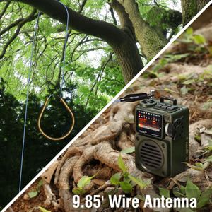 Raddy RF750 Portable Shortwave Radio – AM/FM, Rechargeable Battery