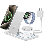 Wireless Charger, 3 in 1 15W Fast C
