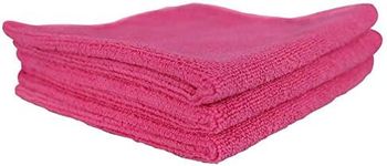 Chemical Guys MIC10103 Microfiber Towel (Pink 15" x 15")