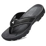 VVQI Men's Sport Flip Flops Comfort Casual Thong Sandals Outdoors