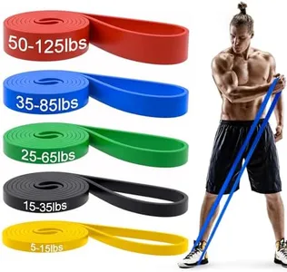 Pull Up Bands, Resistance Bands, Pull Up Assistance Bands Set for Men & Women, Exercise Workout Bands for Working Out, Body Stretching, Physical Therapy, Muscle Training - Colorful