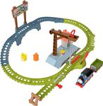 Thomas & Friends Motorized Toy Train Set Paint Delivery with Thomas & Troublesome Truck for Pretend Play Preschool Kids Ages 3+ Years