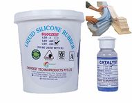 SILOCZEST LSR225 Liquid Silicone Rubber for Artificial Stone, Wood Mold Making Applications (LSR 225 Slow-1 KG)