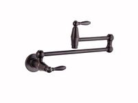 Pfister Port Haven Pot Filler Faucet, Wall Mounted Kitchen Faucet, Tuscan Bronze GT533TDY