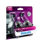 Philips 9007 VisionPlus Upgrade Headlight Bulb with up to 60% More Vision, 2 Pack