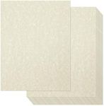 Best Paper Greetings 96 Sheets Parchment Paper for Certificates, Resumes, Diplomas, 90 GSM Textured Stationary, Printer-Friendly (Ivory, 8.5 x 11 in)