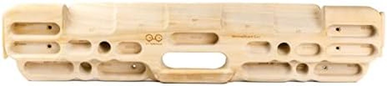 YY Vertical Verticalboard Evo - Climbing Beam Training for Expert Climbers - Complete Hangboard, Climbing Board with Grips, Pull Up Bar, Strength Training and Strengthening