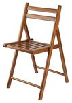 Winsome Wood Robin 4-PC Folding Chair Set Teak