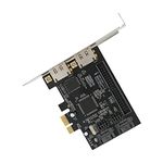 SATA IDE PCI Express Adapter Card, 2 Port PCIe to SATA ESATA IDE Controller Adapter Card, Support ATA Hard Drives, 3Gb/s Speed