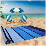 GC GAVENO CAVAILIA Large Beach Towels for Adults (100x180 cm) - Sand Free, Quick Dry, Lightweight Beach Towel Extra Large - Super Absorbent Beach Towel 1 Piece - Polycotton Fabric