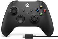 Microsoft Xbox Wireless Controller + USB-C Cable for Xbox Series X, Xbox One, and Windows 10