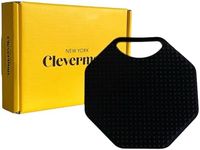 Cleverman Men's Face Scrubber – Silicone Facial Cleansing Brush, Soft-Touch Massager for All Skin Types, Gently Exfoliates While Removing Dead & Dry Skin