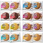 Lenny and Larry's The Complete Cookie | Vegan Cookies | 12x Protein Packed Complete Cookies (12 Different Flavours) -16g of Protein Per Serving | Fresh Baked, Non GMO Cookie- Healthy, Low Fat!