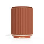 GOODMELTS Halo Electric Scented Wax Warmer | Scents 600Sq.Ft Space | Auto-Off Timer | Handmade Ceramic Body | 3-Ambient Light Settings | Safe, Smoke-Free, Natural Fragrance (Terracotta)