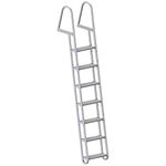 Dock Edge Kwik Release Dock Ladder, 7 Step, Stand Off, Aluminum