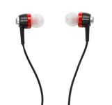 DENON AH-C100RD in-Ear Headphone with Mic (Red)