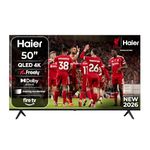 Haier 50" S80GUF QLED Smart TV with Fire TV, Freely, Dolby Audio, Gaming Accelerator, Bluetooth, HDMI 2.1