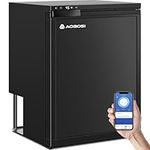 AAOBOSI 65L Campervan Fridge, Camping Fridge with APP Control, 12V Fridge Freezer for Campervan, Car, Truck, Boat, Motorhome, Travel