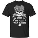 Vintage by Order of The Peaky Fookin' Blinders Shelby Brother's T-Shirt, L, Unisex T-Shirt/Black