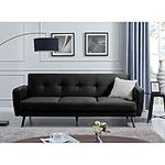 Linen Fabric Sofa Bed 3 Seater Set 