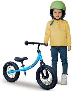 Banana GT Balance Bike - Lightweight Toddler Bike for 2, 3, 4, and 5 Year Old Boys and Girls – No Pedal Bikes for Kids with Adjustable Handlebar and seat – Aluminium, Air Tires - Training Bike (Blue)