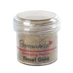 Docrafts 1 oz Embossing Powder, Tinsel Gold