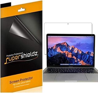 (3 Pack) Supershieldz for Apple MacBook Pro 15 inch (2019 2018 2017 2016 Released) Model A1707 A1990 Touch Bar Screen Protector, Anti Glare and Anti Fingerprint (Matte) Shield