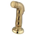 Kingston Brass Gourmetier KBS792SP Kitchen Faucet Sprayer, Polished Brass